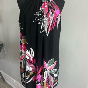 Magic Suit Swim Dress Size 16 , New Without Tags , One Piece , Black Floral